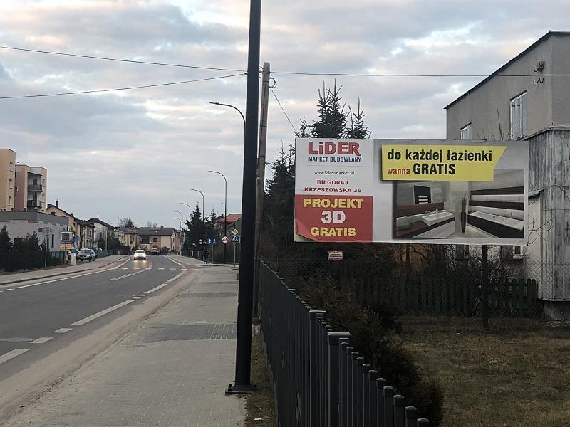Billboard Biłgoraj, ul. Długa